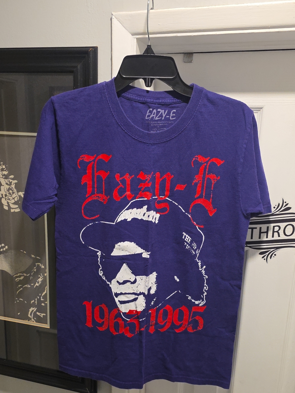 Eazy-E Tribute Graphic T-Shirt - Purple
